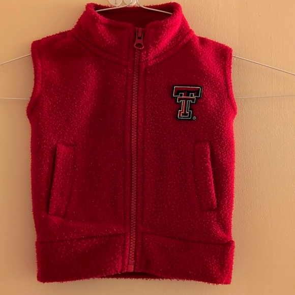 Texas Tech Red Raiders Polar Fleece Vest (Kids 12M) - Picture 1 of 1